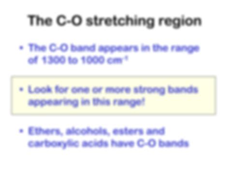 SOLUTION: Chemistry - IR Spectroscopy - Note 06 - Survey Of Spectra - Alcohols & Ethers ...