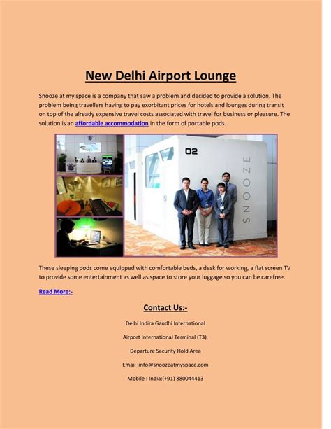 PPT - New Delhi Airport Lounge PowerPoint Presentation, free download ...