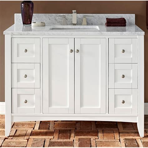 Fairmont Designs Shaker Americana 48" Vanity for 1-1/4" Thick Top ...