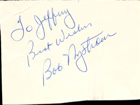 Bob Nystrom - Autograph Note Signed | HistoryForSale Item 2514