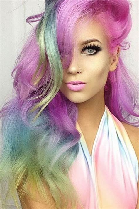 40 Wonderful Cotton Candy Hair Ideas | LoveHairStyles.com