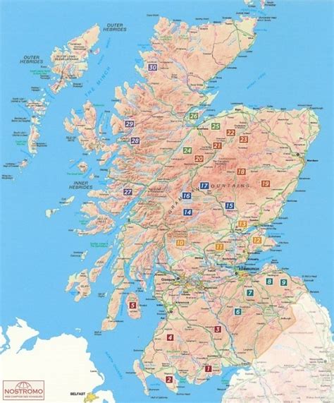 SCOTTISH CYCLE ROUTES | guide de cyclotourisme | nostromoweb