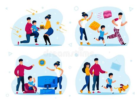 Child Discipline Stock Illustrations – 1,493 Child Discipline Stock Illustrations, Vectors ...