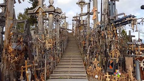 Hill of Crosses, Lithuania - YouTube