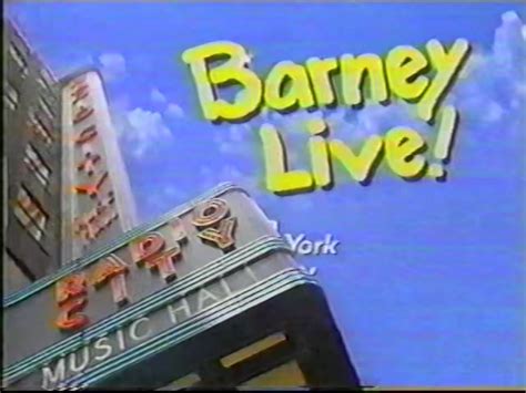 Barney Live! New York City (1995 PBS Airing) : Free Download, Borrow ...