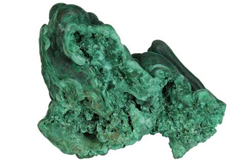 4.3" Silky, Botryoidal Malachite Formation - Shilu Mine, China (#146923) For Sale - FossilEra.com