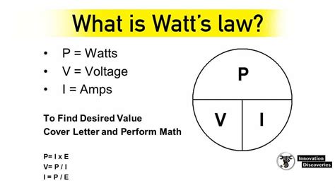 How To Calculate Current With Watts And Voltage - Haiper