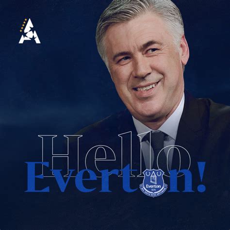 Carlo Ancelotti, new Everton manager - Carlo Ancelotti