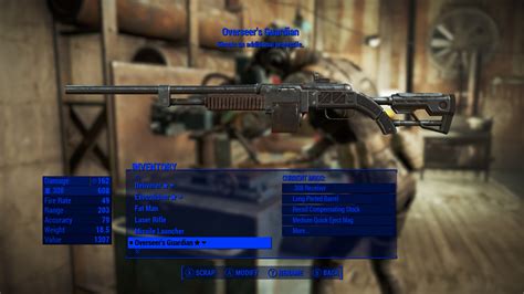 Fallout 4 all mods all weapons - roomtool