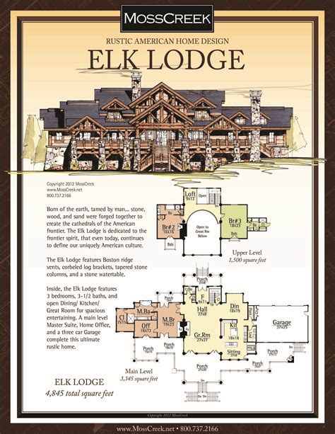 5+ Incredible Luxury Log Home Floor Plans And Designs 2023 Ideas