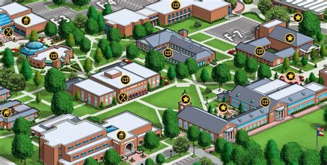 Tyler Junior College Campus Map - Draw A Topographic Map