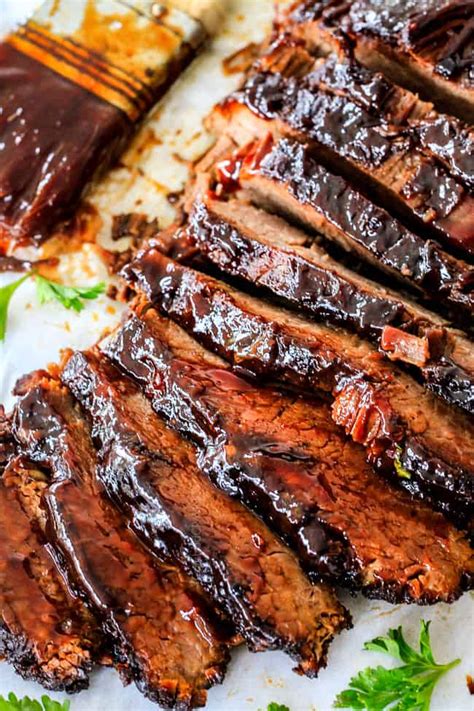 Slow Cooker Brisket (+ Homemade BBQ Sauce) - Carlsbad Cravings