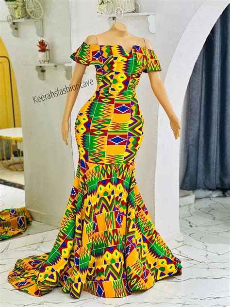 Ghanaian Kente Dresses