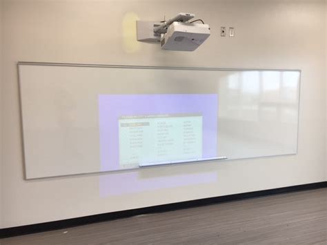 classroom with projector – Lake Vista Public School