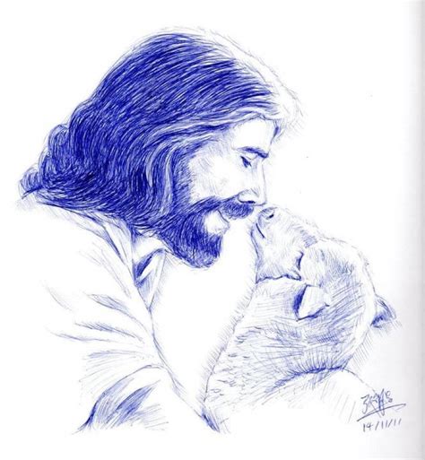 Jesus and the lamb by chaseroflight on DeviantArt