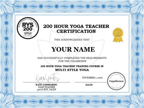 YogaRenew | Online Yoga Teacher Certification - 200 HR | YogaRenew