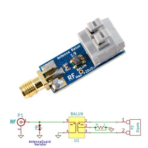 1:9 HF antenna Balun One Nine: Tiny Low Cost 1:9 Balun frequency band ...