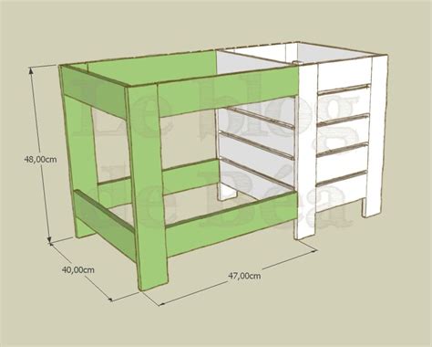 Table basse en bois de palette avec coffre de rangement Decoration, Loft Bed, Blog, Diy ...