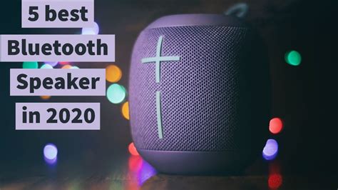 5 BEST Bluetooth Speaker in 2020 | BEST Portable Speaker | Super Bass ...