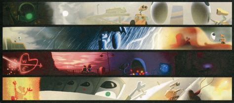 Ralph Eggleston color script for Wall-E | Color script, Illustration ...