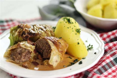 German Cabbage Rolls with Gravy Recipe - All Tastes German