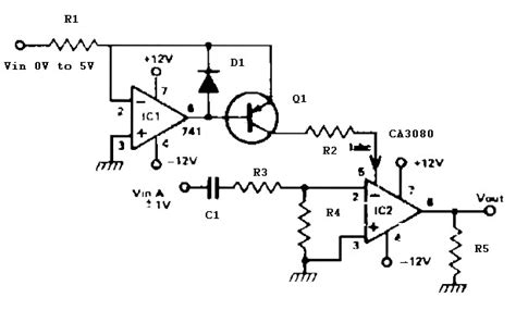 Voltage Controlled Amplifier - Amplifier Circuit Design