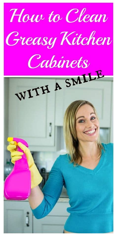 How to Clean Greasy Kitchen Cabinets - The Flying Couponer