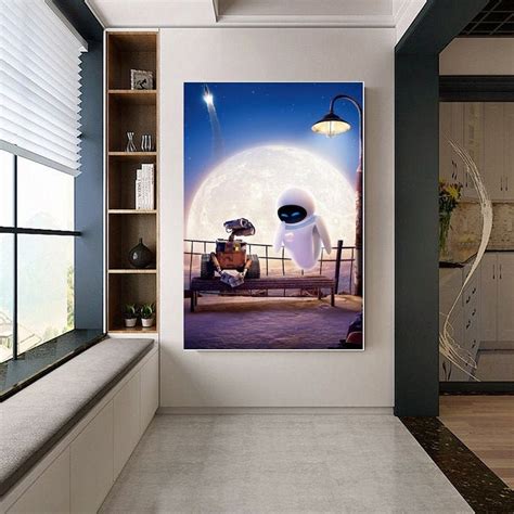 WALL-E Poster Canvas Movie Poster Unframe - Etsy