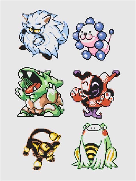 Pokemon Sprites Gen 2