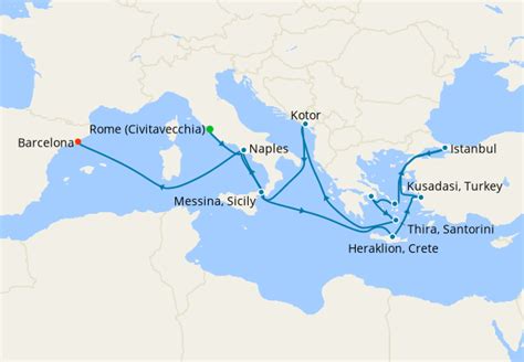 Mediterranean with Greek Isles, Italy & Turkey from Rome, 5 August 2023 | 14 Nt | Enchanted ...