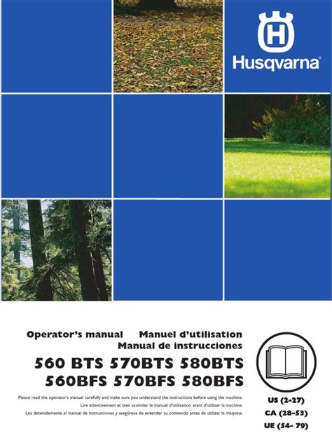 Husqvarna 580BTS Owners Manual | PDF | Gasoline | Carburetor