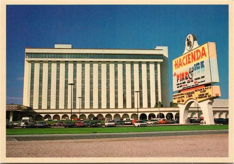 Hacienda Hotel Las Vegas NV Nevada Fire & Ice Vintage UNUSED Postcard ...