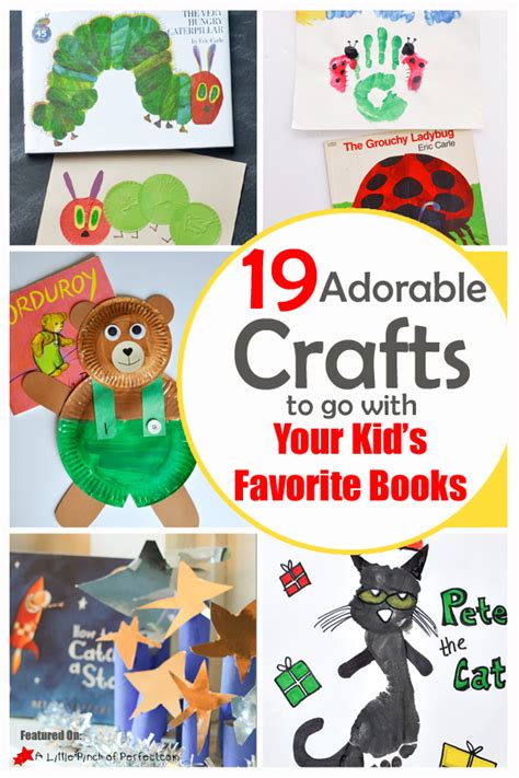 19 Adorable Crafts To Go With Your Kids Favorite Books