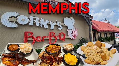 CORKY'S BBQ REVIEW Memphis Tn - YouTube