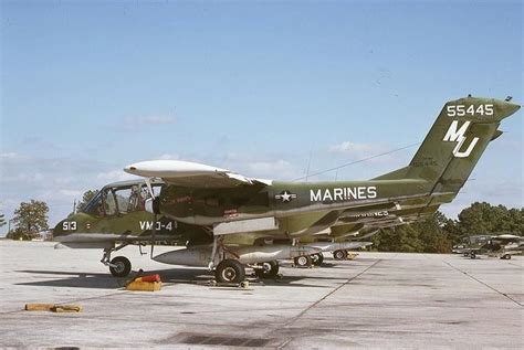 Original colour slide OV-10A 155445/MU-513 VMO-4 1976 | Fly navy, Ov 10, Aircraft photos