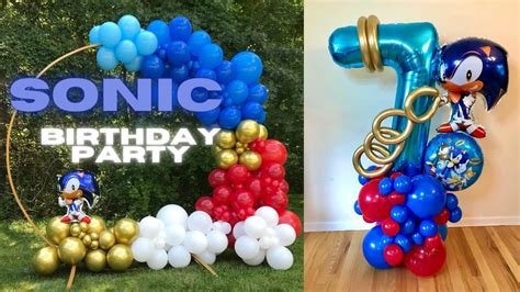 Sonic The Hedgehog Balloons Birthday Party Decorations Happy Birthday | Images and Photos finder