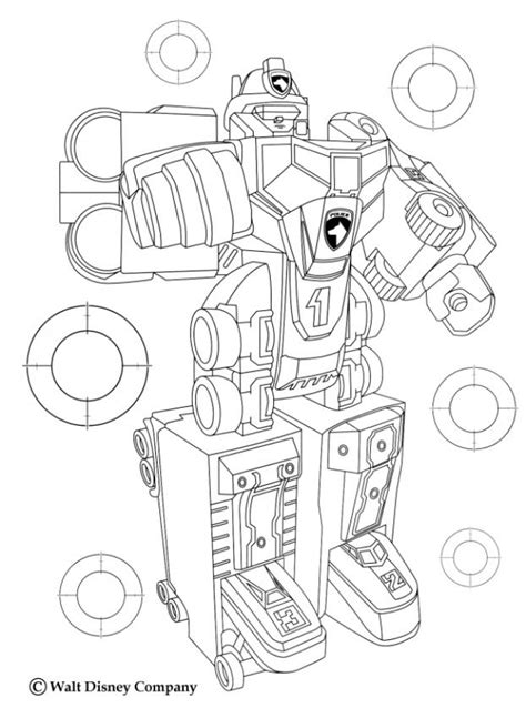 Megazord Coloring Pages - Coloring Home