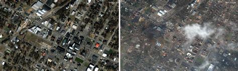 Photos: Before and after satellite images reveal extent of tornadoes ...