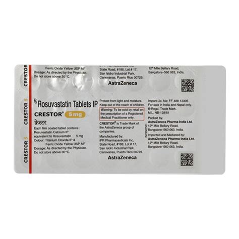 Crestor (GENERIC) 5mg – US Med Shop