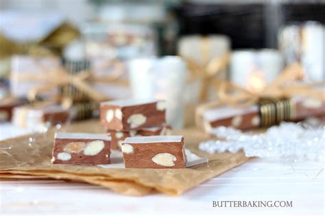 Chocolate Almond Nougat – Butter Baking