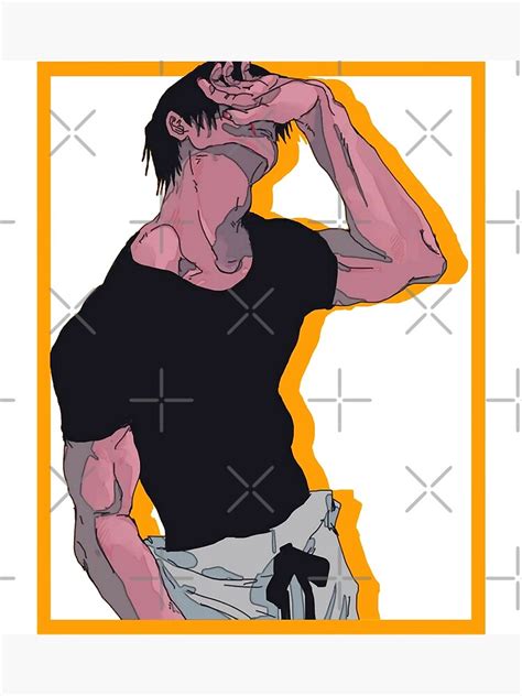 "Toji pose" Poster for Sale by NicholsFellows | Redbubble