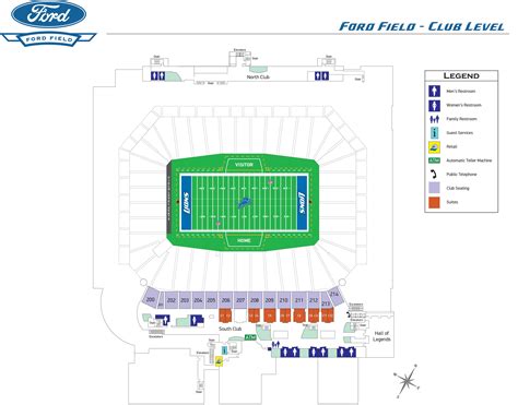 Luke Combs Ford Field Seating Chart | Printable Templates Free