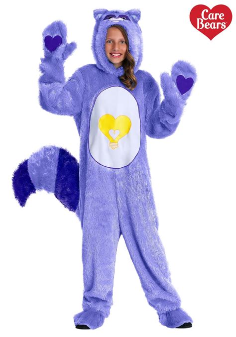 Child Bright Heart Raccoon Care Bears & Cousins Costume