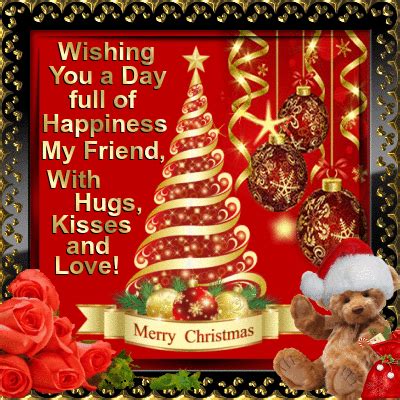 A Merry Christmas To You My Friend! Free Friends eCards, Greeting Cards | 123 Greetings