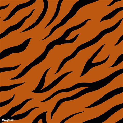 Tiger stripes seamless vector pattern | free image by rawpixel.com | Vector pattern, Tiger ...