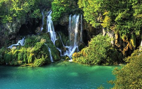 HD wallpaper: China Guangxi travel jungle waterfall 4K Ultra HD, scenics - nature | Wallpaper Flare