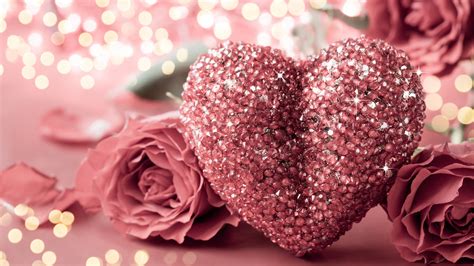 Pink Heart Flower Wallpapers - Wallpaper Cave