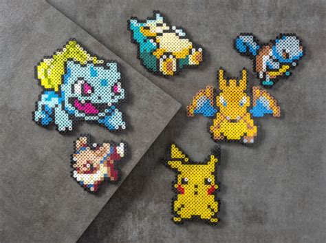 Pokemon Perler Beads (50+ Patterns!) - DIY Candy