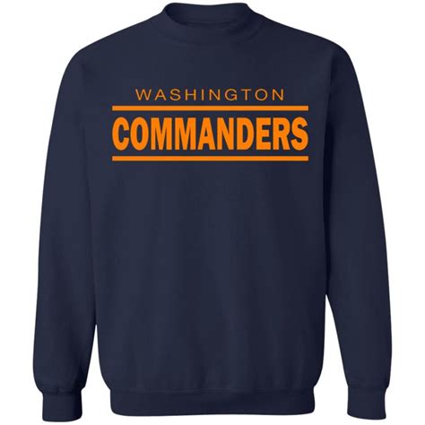 Washington Commanders T-Shirt | Allbluetees.com