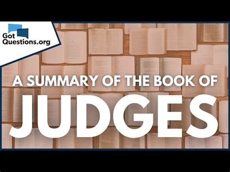 42+ Summary Of The Book Of Judges By Chapter - HarleyMengjie